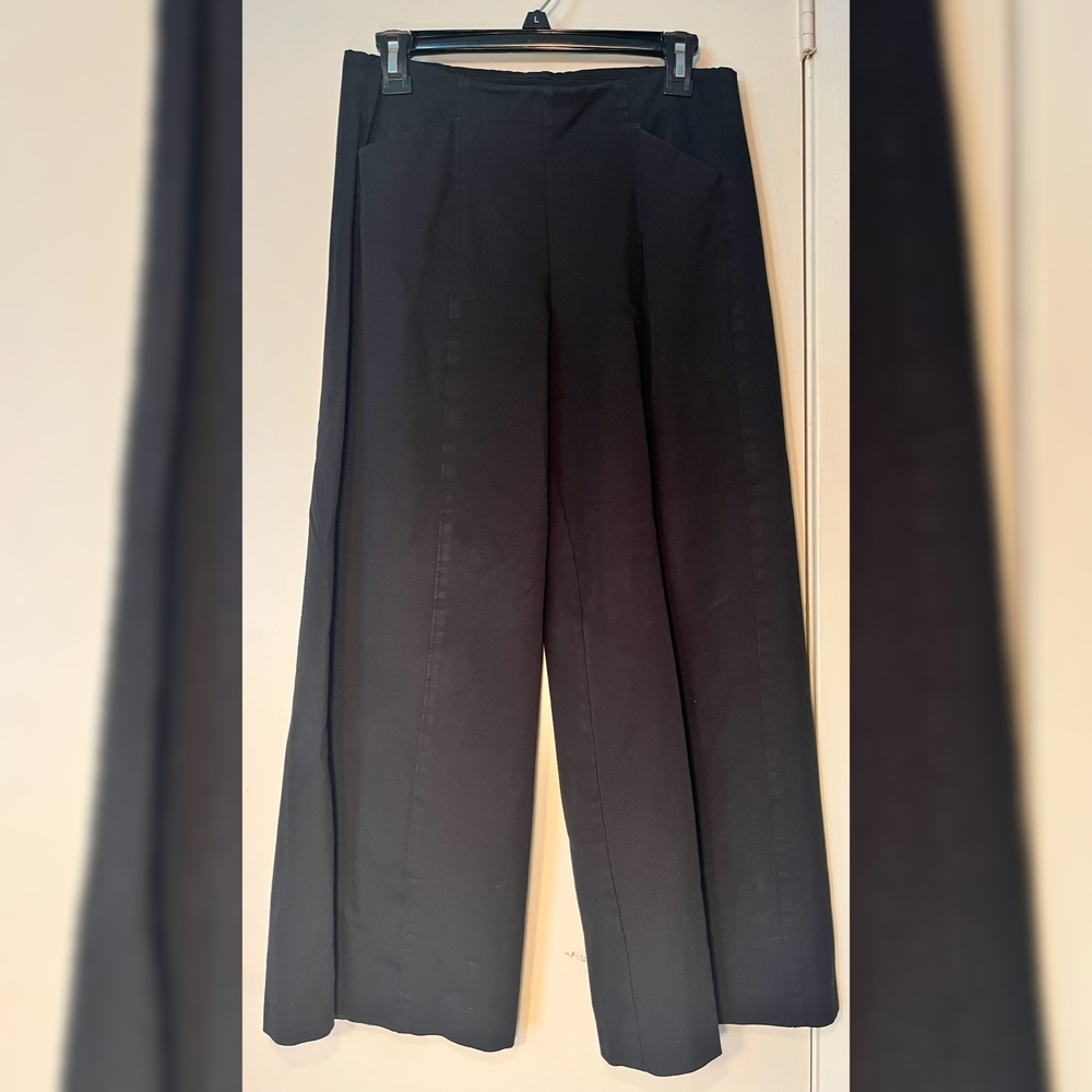Old Navy Black High-Rise Wide-Leg Pants